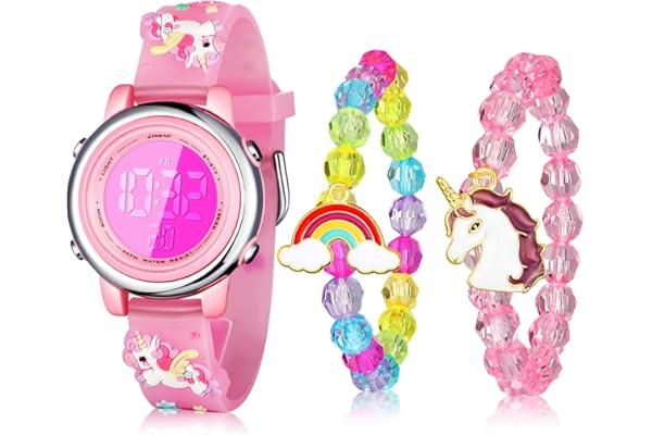 Unicorn Kids Digital Watch Set