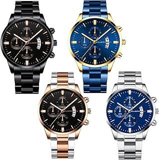 Assorted Luxury Men's Quartz Wristwatches Set