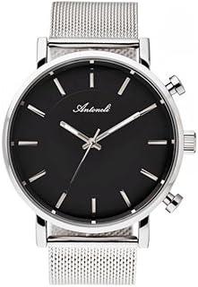 Silver Stainless Steel Mesh Bracelet Watch