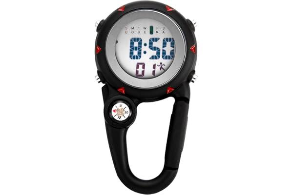 Mini Microlight Digital Clip Watch