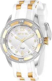 Lady's Angel Gold Stainless Steel Quartz Watch