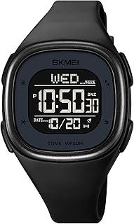 Unisex Square Digital Sports Watch