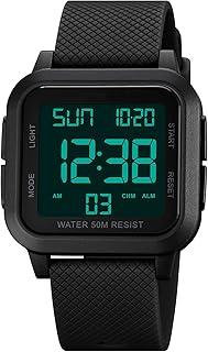 LED Backlight Outdoor Sport Digital Watch