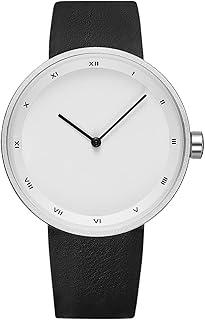 Ultra Thin Leather Band Watch