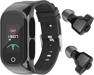 Activity Tracker Smartwatch with Bluetooth Earbuds