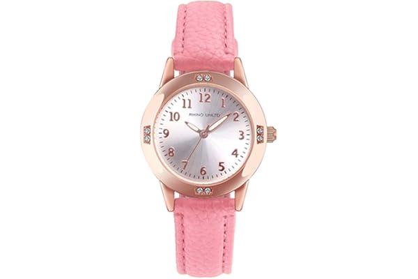 TUOTISI Girls Casual Leather Band Watch